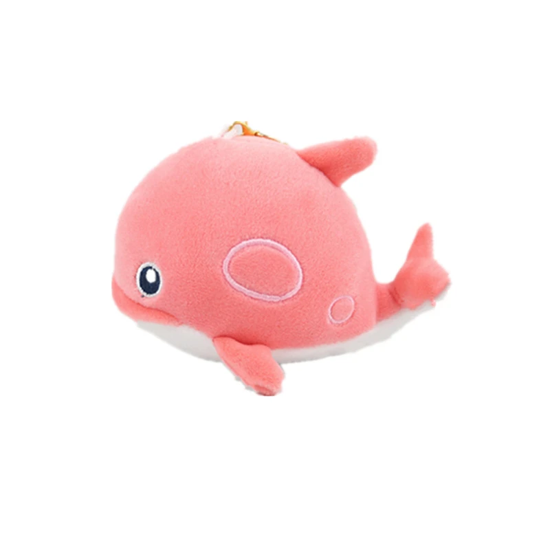 

Cute Whale Plush Key chain Small Pendant Kids Toys Backpack Hangings Stuffed Animals Christmas Birthday Gifts