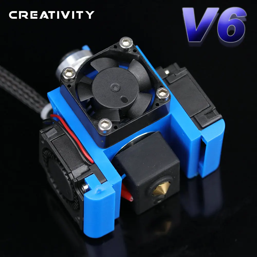 Высококачественный V6 Hotend полностью металлический 3d Volcano J-Head Bowden комплект