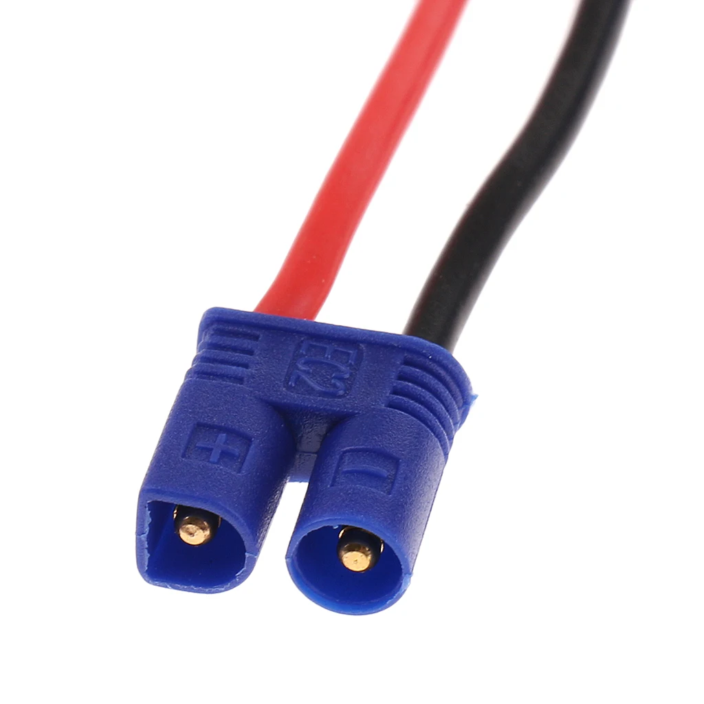 Штекерный зарядный кабель EC2 с 4 мм вилками типа банан 18AWG 250 для радиоуправляемых