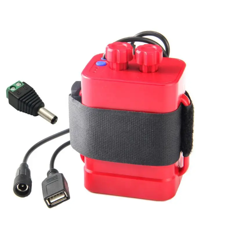 DIY 6x18650 чехол для хранения аккумулятора USB 12 в источник питания телефона