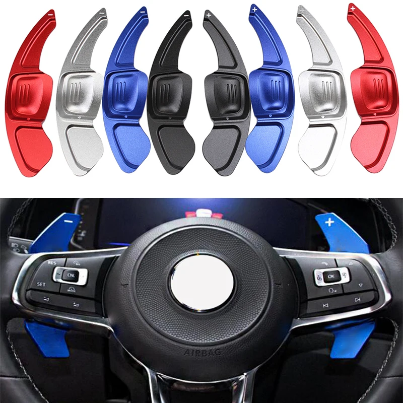 

Interior Steering Wheel DSG Shifter Extended Shift Paddles For Volkswagen Golf 7 7.5 MK7 2015-2019 Car Styling Accessories 2pcs