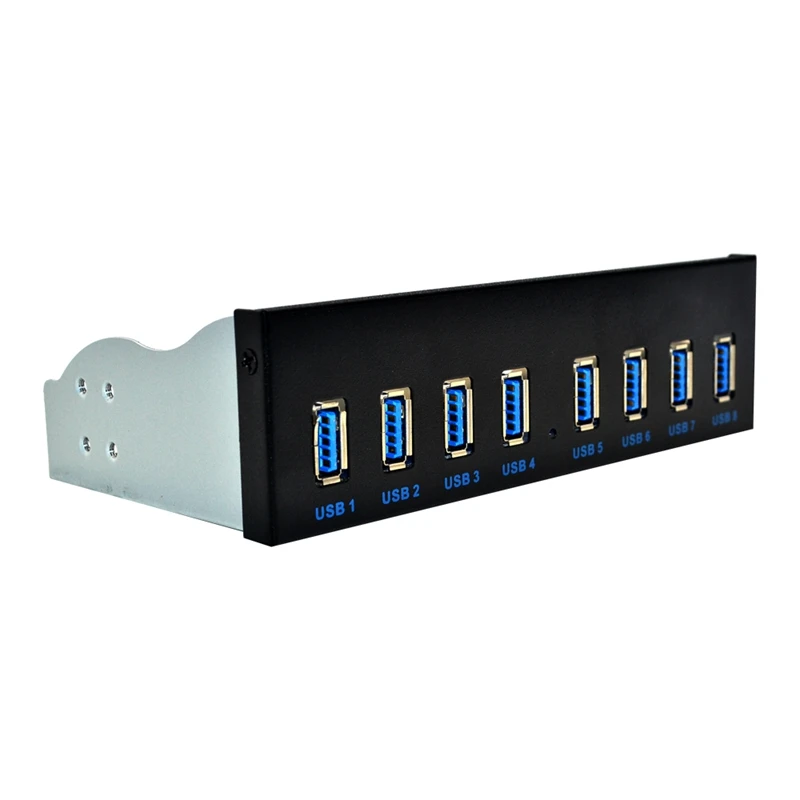 19 Pin до 8 портов USB 3 0 концентратор 5 25 дюймов CD-Rom диск Bay CD Rom Передняя панель для