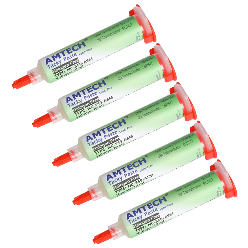 AMTECH NC-559-ASM BGA PCB неочищенная паяльная паста Сварочная усовершенствованная