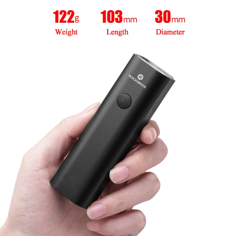 Рокброс велосипедные светильник Алюминий сплав usb портами и светодиодным