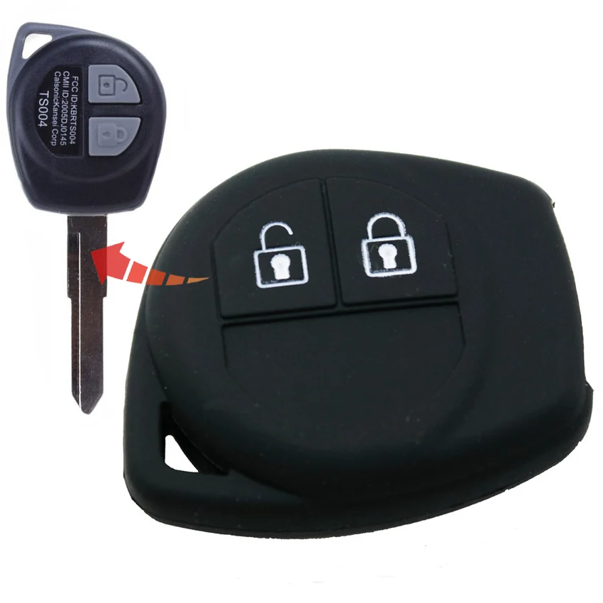 Моющийся чехол для автомобильного ключа 1 шт. Amagatarai Suzuki Shangyue SX4 SWift Liana Alto Baleno GR