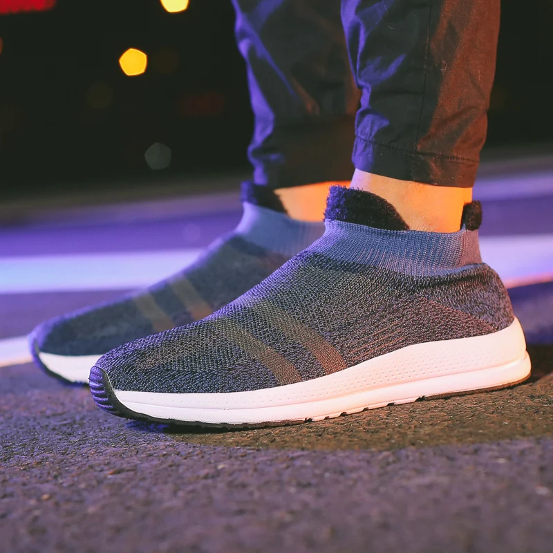 Зимние хлопковые носки Мужская обувь Большие размеры 39-45 Удобная плюшевая теплая