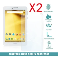 2pcs tablet tempered glass screen protector cover for acer iconia talk 7 ull screen coverage explosion proof anti scratch screen