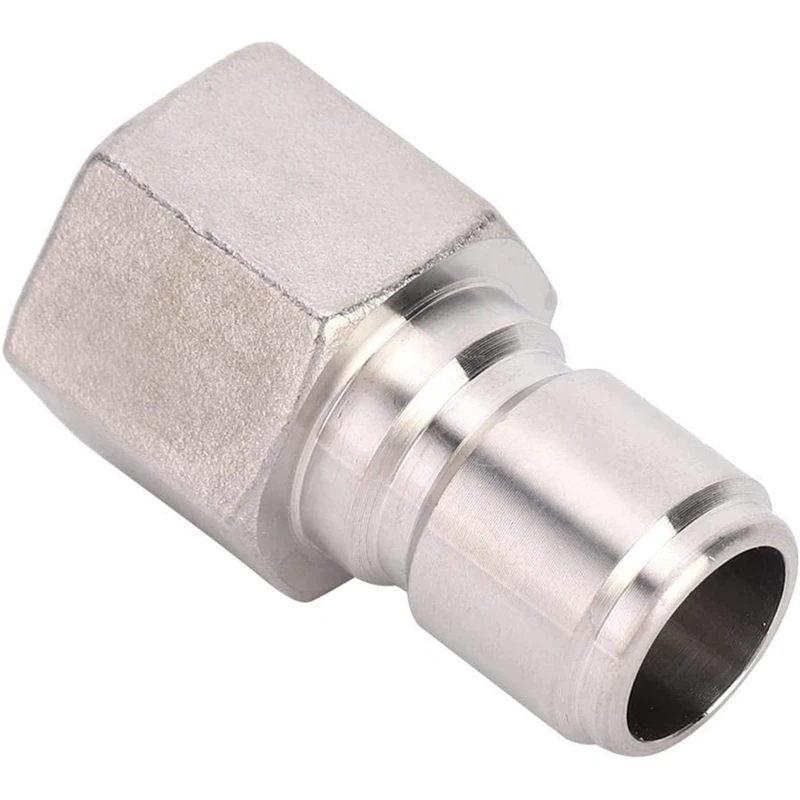 2Pcs Stainless Steel Quick Connector Homebrew Beer Keg Fitting Disconnect Conversion Kit Accessories 1/2 Inch Male | Дом и сад