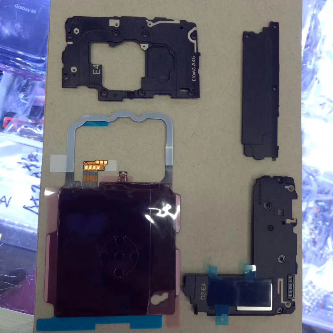 Для Samsung Galaxy s7 g930 edge g935 S8 G950 G955 s9 plus NFC Беспроводная зарядка + панель антенны громкий