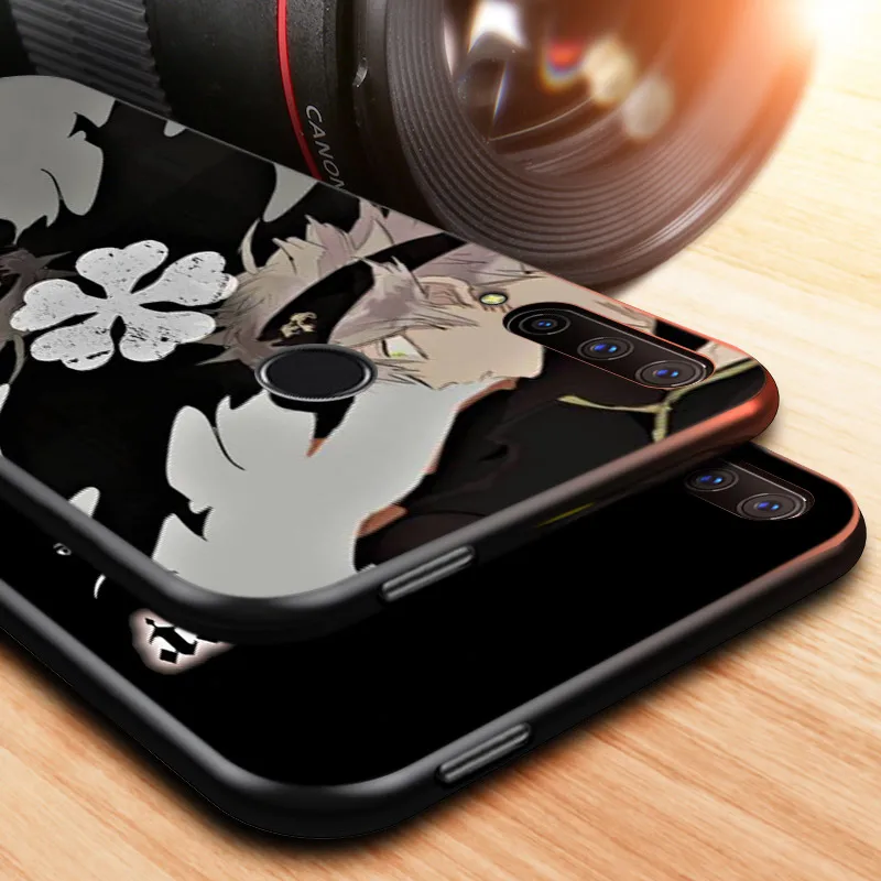 

Black Clover Anime Silicone Cover For Honor 8 8A Prime 8X MAX 8C 8S 7A 7C 7S Play 3E V9 Pro Phone Case