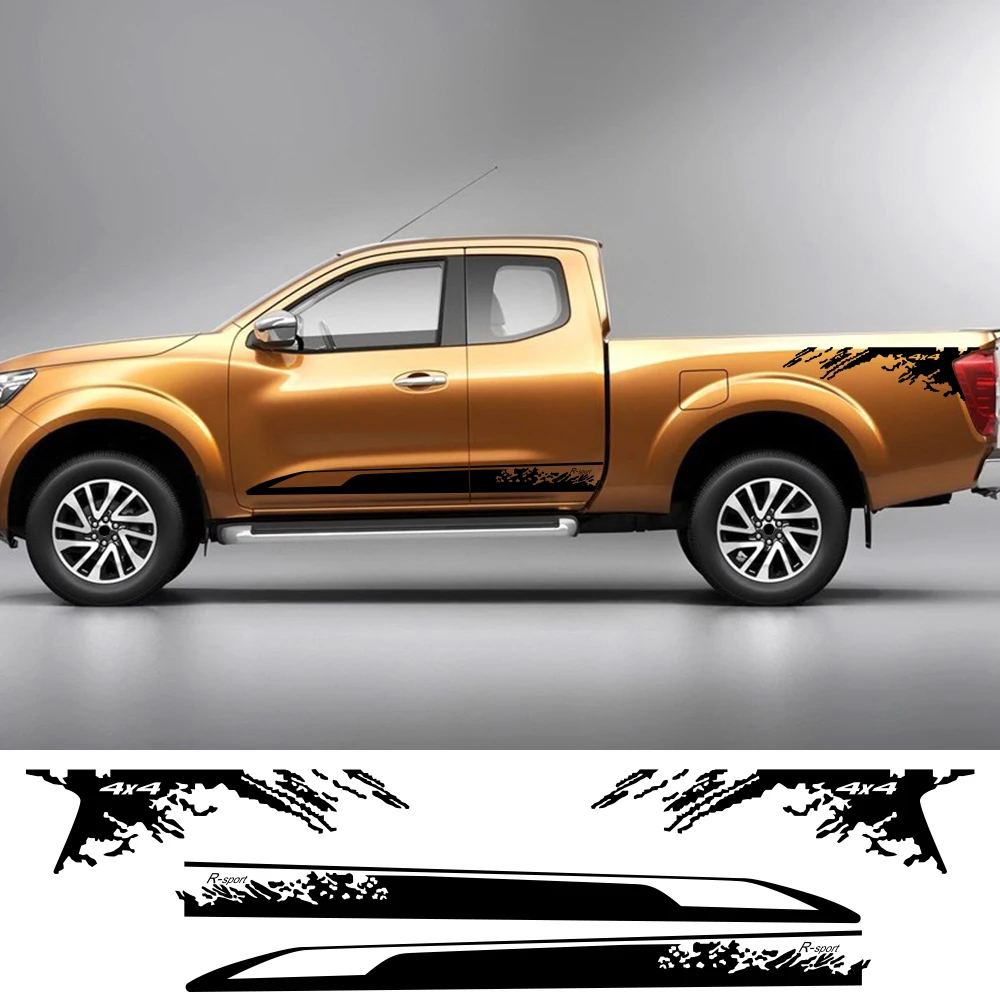 

Стильная наклейка на боковую дверь автомобиля, виниловая пленка, украшение, наклейка «сделай сам», Стайлинг, спортивный аксессуар для Nissan ...