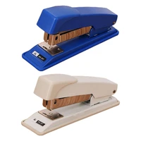 metal effortless heavy duty stapler paper book binding stapling machine labor saving school office supplies