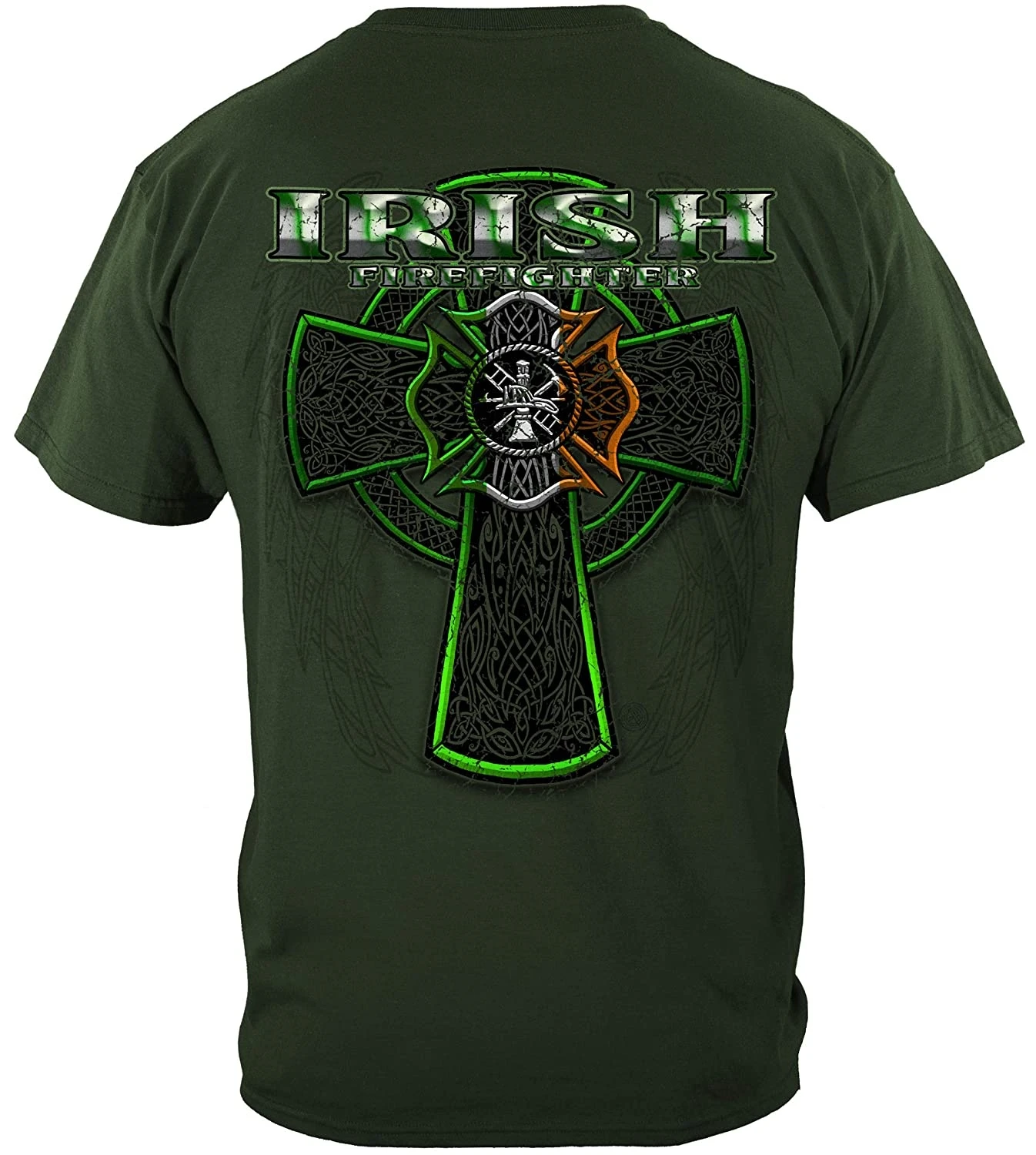 

Erazor Bits Fire Fighter Firefighter Tshirts for Men - Fire Department Shirt - Fire Fighter - Tshirt-ADD173-FF2279XL