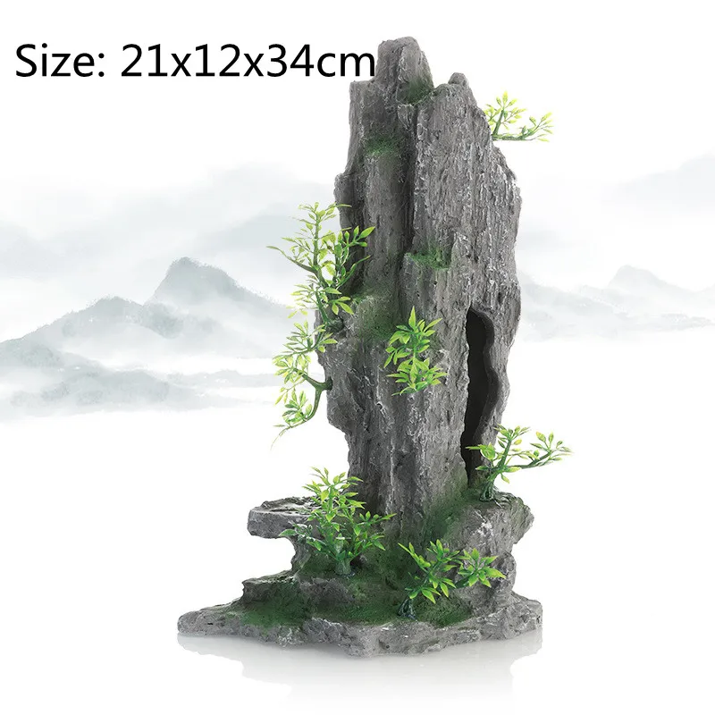 Украшение для аквариума 1 шт. искусственный камень аксессуары | Дом и сад