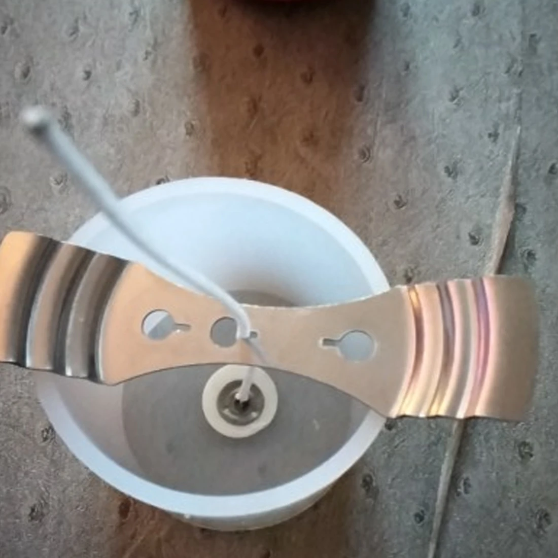 Фитиль для свечей наклейки клейкая термостойкая пенопластовая Двусторонняя