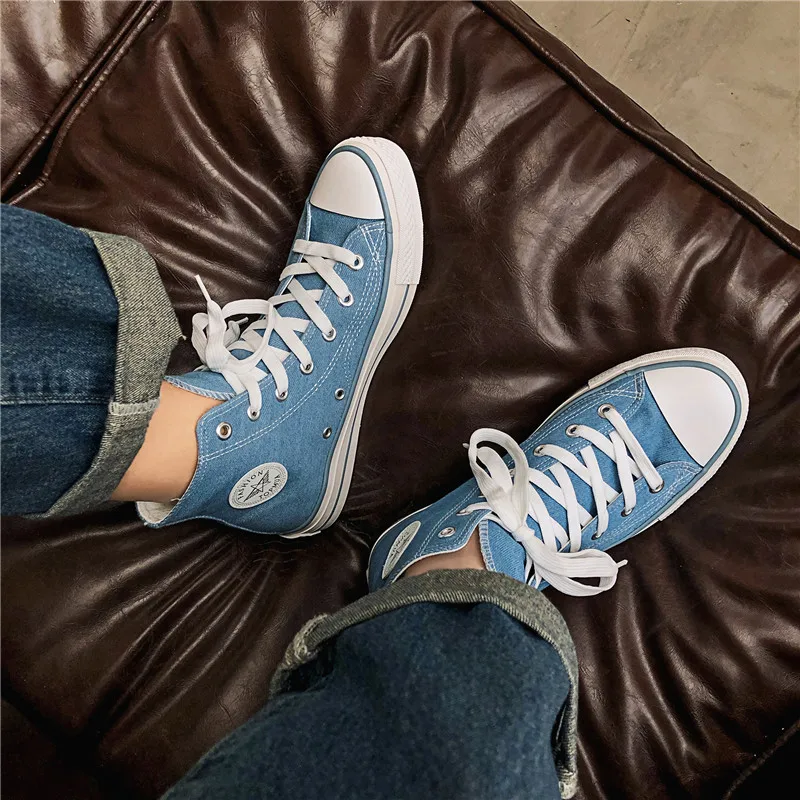 Высокие классические кроссовки для мужчин и женщин уличная Нескользящая