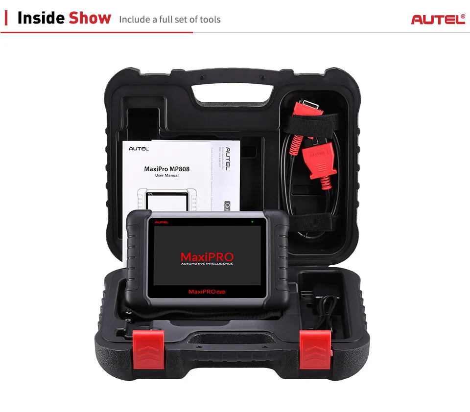 Autel MAXIDAS DS808 MP808 диагностический сканер инструмент OBD2 сканер OBDII автомобильные инструменты обновление autel DS708 как autel MaxiSys MS906