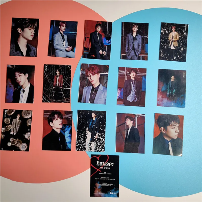 16 шт./компл. Kpop DAY6 новый альбом The Book Of Us : Entropy Group коллекция фотографий LOMO Card Portray