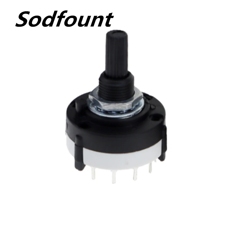 1 шт. ремешок переключателя RS26 1P12T 2P6T 3P4T4P3T печатная плата Регулируемый переключатель передачи