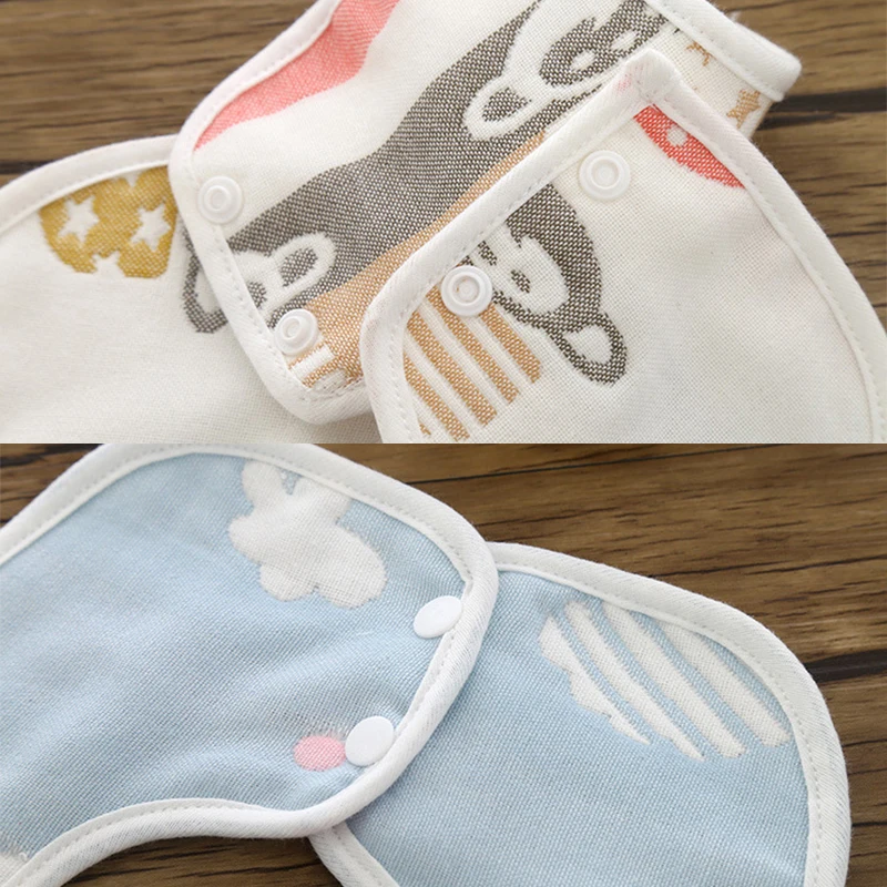 Детские нагрудники из хлопка бандана детская одежда милые цветочные стильные