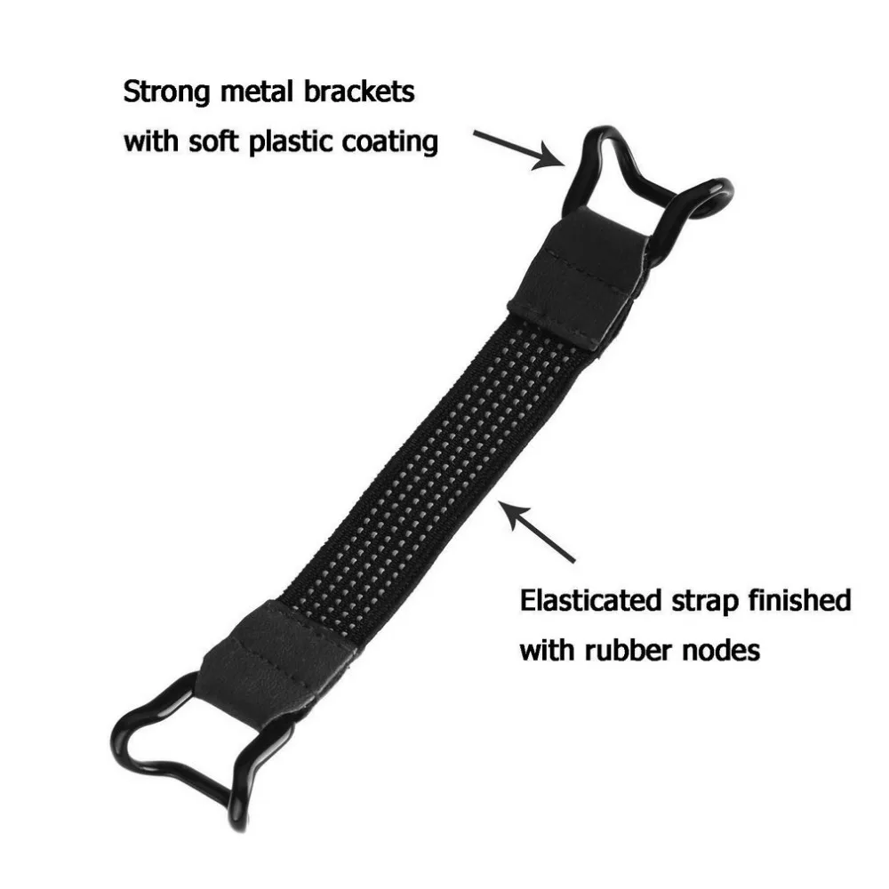 Универсальный ремень безопасности с металлическим кронштейном гибкий