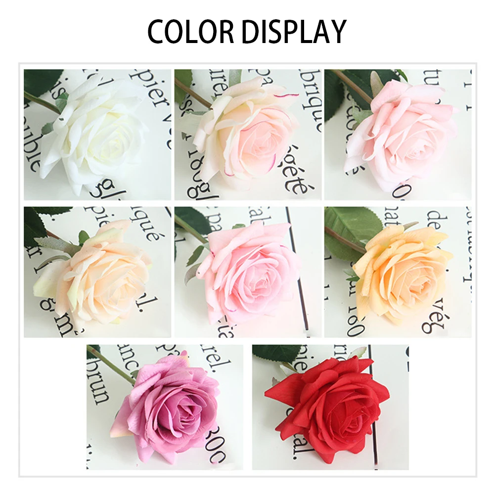 Новинка красивый и стильный внешний вид настоящая Роза искусственные цветы