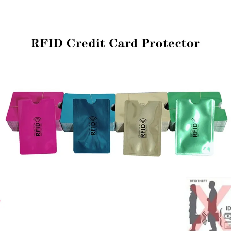 10 шт. прочный Чехол Кошелек с RFID защитой|Держатели для карт и пропусков| |