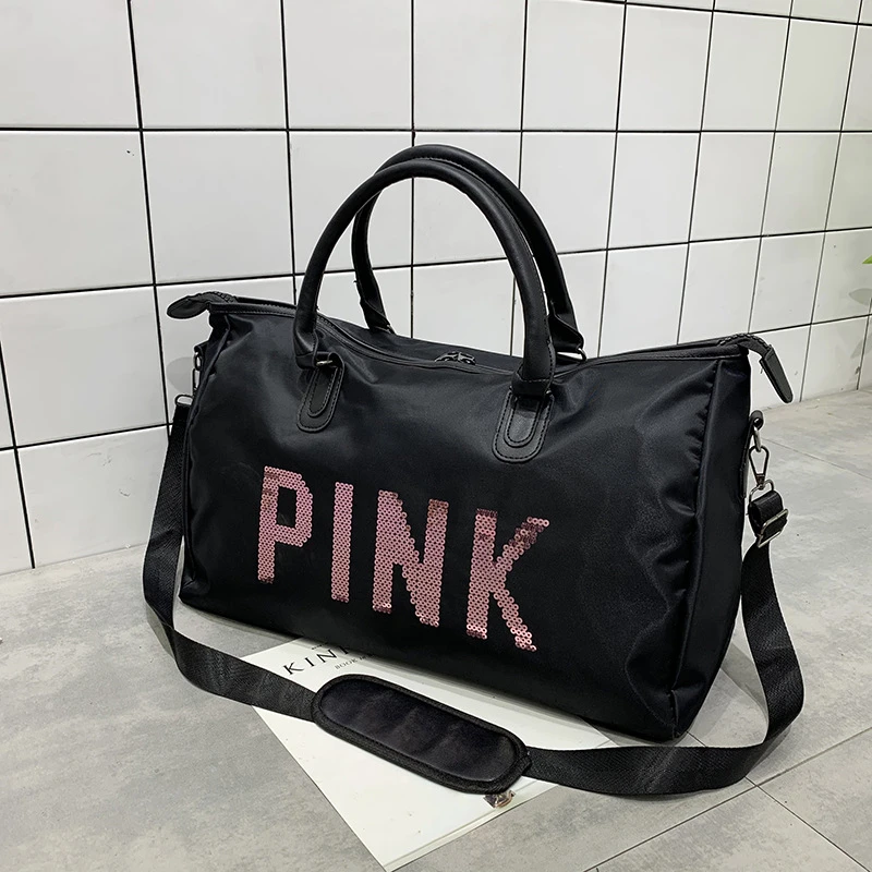 One-shoulder Gym Women's Bag Large-capacity Yoga Sports Handbag Waterproof Swimming Duffel Short-distance Travel Golf Carry Bags