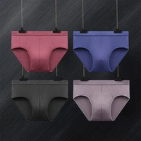 4 pcslot breathable modal mens underwear new briefs men bodysuit male comfortable solid underpants mens briefs