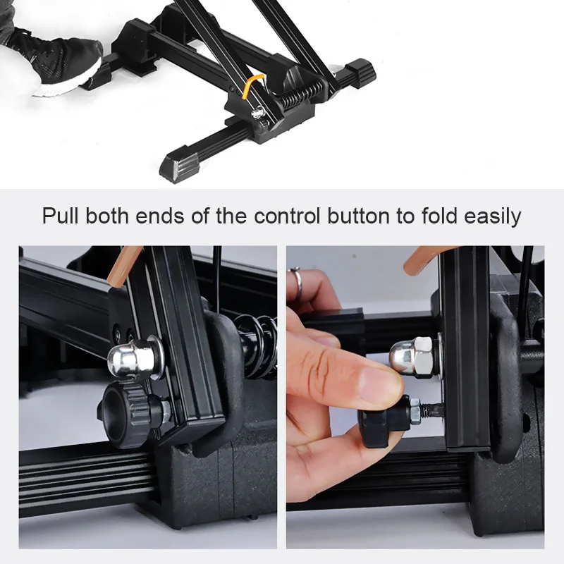 Портативный двухполюсный стояночный стеллаж для велосипеда фиксирующая рама