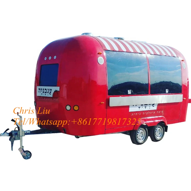 Коммерческий передвижная Кофейня грузовик Передвижной Прицеп-кухня уличный