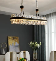 modern luxury exhibition hall crystal chandelier atmosphere villa dining table handmade leather bedroom hotel lobby lighting