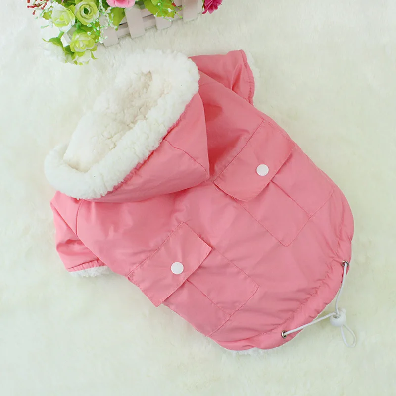 

Winter Warm Coat Clothes for Small Dogs Pet Jacket Dog Clothing Bulldog Chihuahua Pet Clothes DFDS889