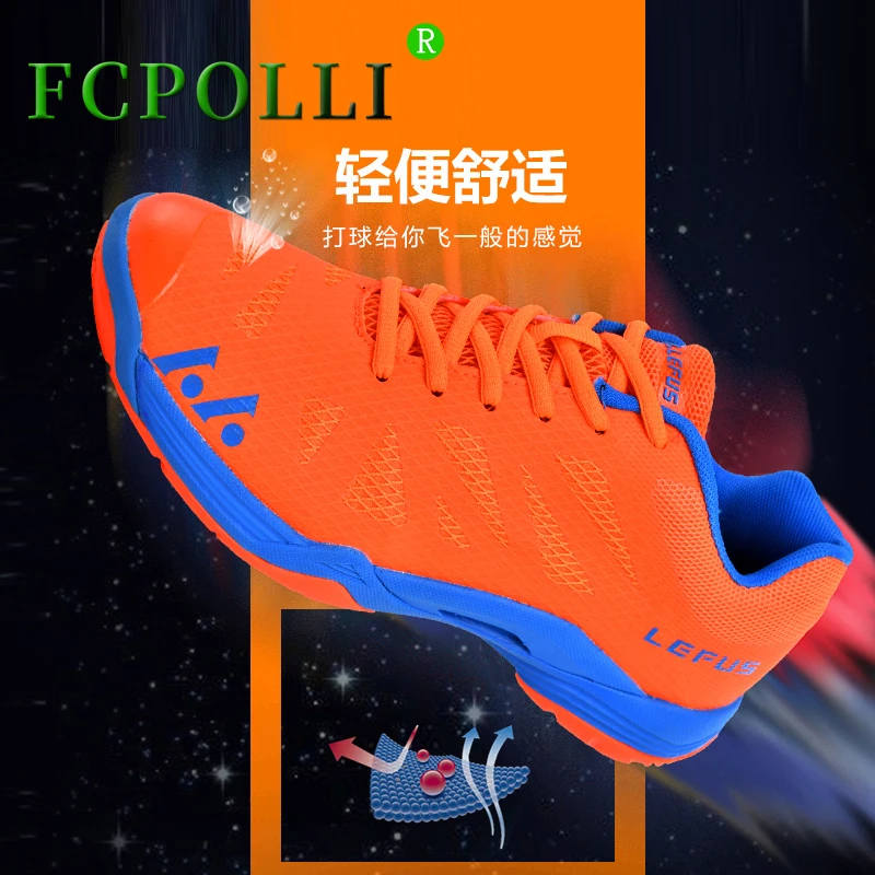 

Professional Man Indoor Court Shoes Badminton Shoe For Boy Good Quality Table Tennis Shoes For Women Lace Up Badminton Trainers