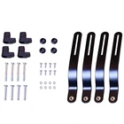 Подставка для монитора с двумя кронштейнами VESA, Кронштейн-адаптер для монитора, монтажный комплект для экрана от 13 до 27 дюймов, 75 мм и 100 мм