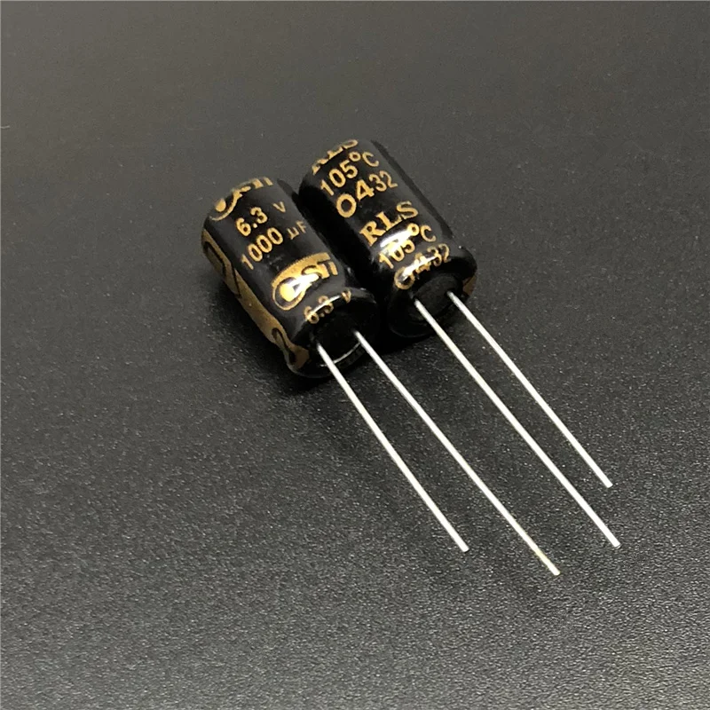 100 шт. 1000 мкФ 6 3 В OST RLS 8x12 мм долгий срок службы Низкий ESR 6.3V1000uF материнская плата