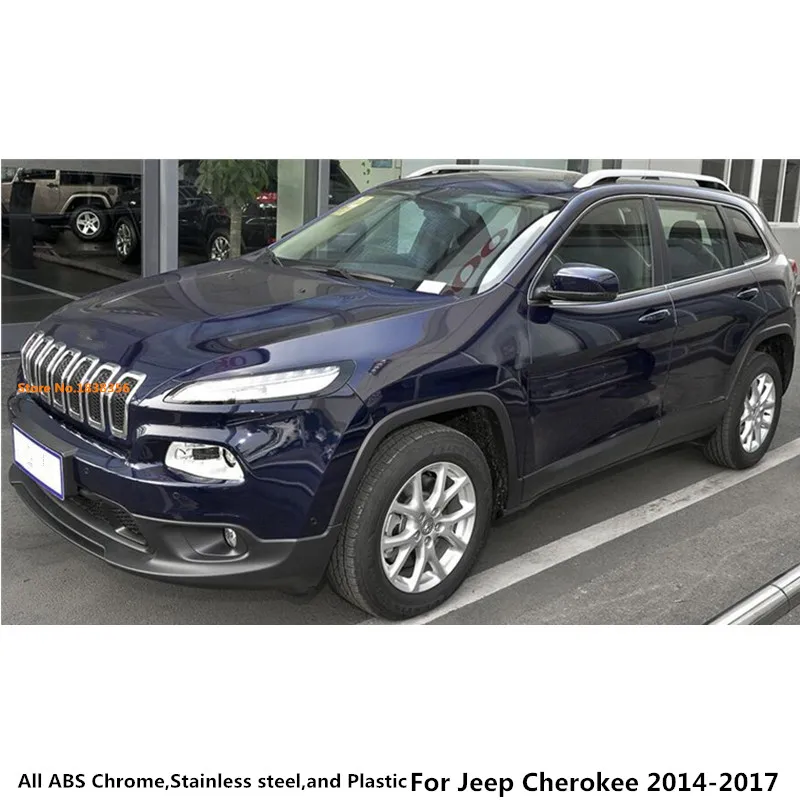 

For Jeep Cherokee 2014 2015 2016 2017 Car Middle Console Temperature Air-Condition Panel Volume Navigation Switch Trim Frame