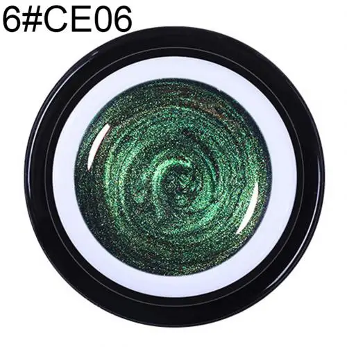 BORN PRETTY 9D Galaxy Cats Eyes светодиодный Гель-лак для ногтей Хамелеон для использования с магнитом впитывающийся УФ-лак для ногтей Блестящий гель Базовое покрытие 5 мл - Цвет: 6