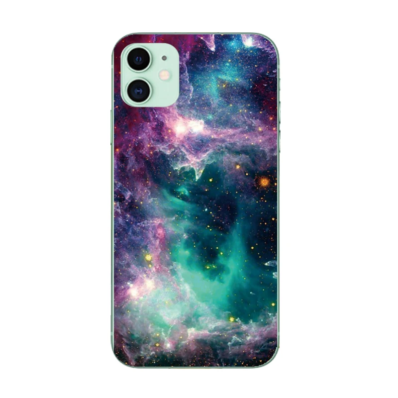 Phone Case For iPhone 11 Pro X XR Max 8 7 6 6S Plus Soft Silicone TPU Ultra Thin Cute Painted Back Cover 5S SE 2020 | Мобильные