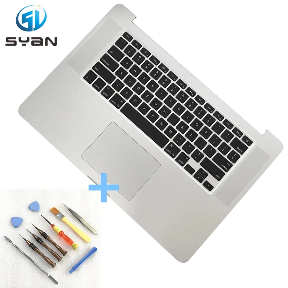 2012 A1398 Topcase Для Macbook Pro Retina 15 4 дюймов верхний корпус с английской клавиатурой
