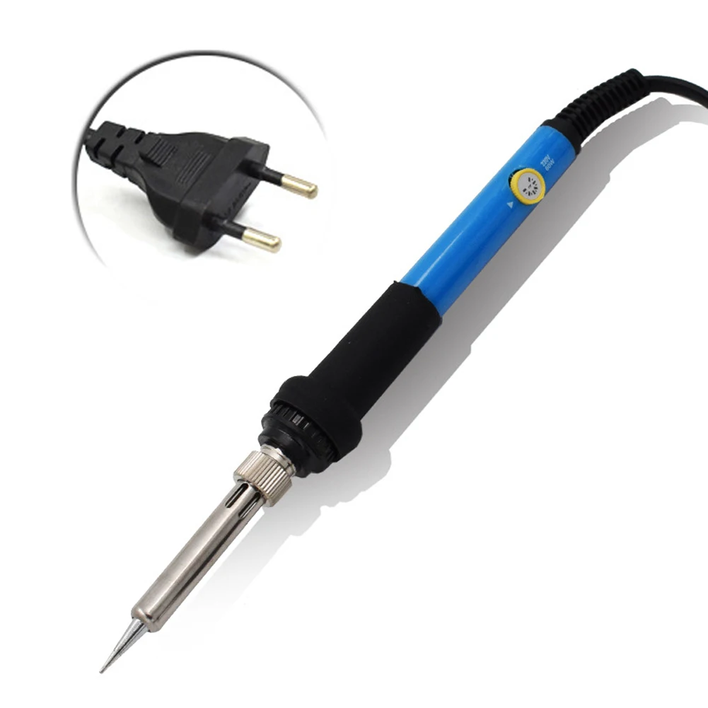 

Portable Soldering Iron 60W Adjustable Temperature Electric Solder Iron Mini Handheld Welding Repairing Heat Pencil Tools