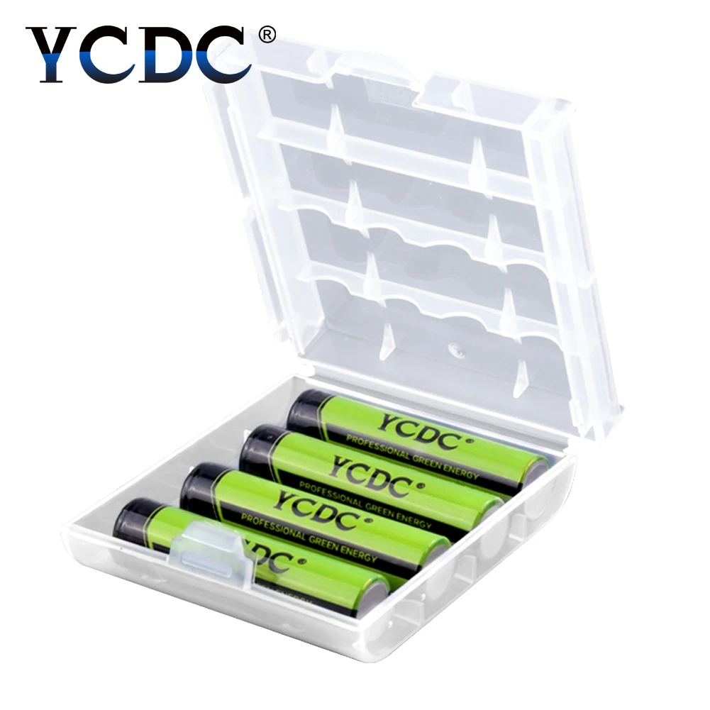 4 шт. AA + AAA перезаряжаемые 1 2 V 2000mAh 1000mah NIMH батарея фонарик игрушки часы MP3 плеер