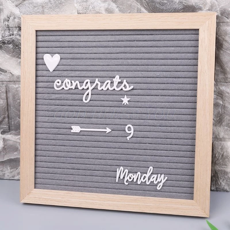 

4Pcs/Set Characters For Felt Letter Board Numbers For Changeable Letter Board Drop Shipping