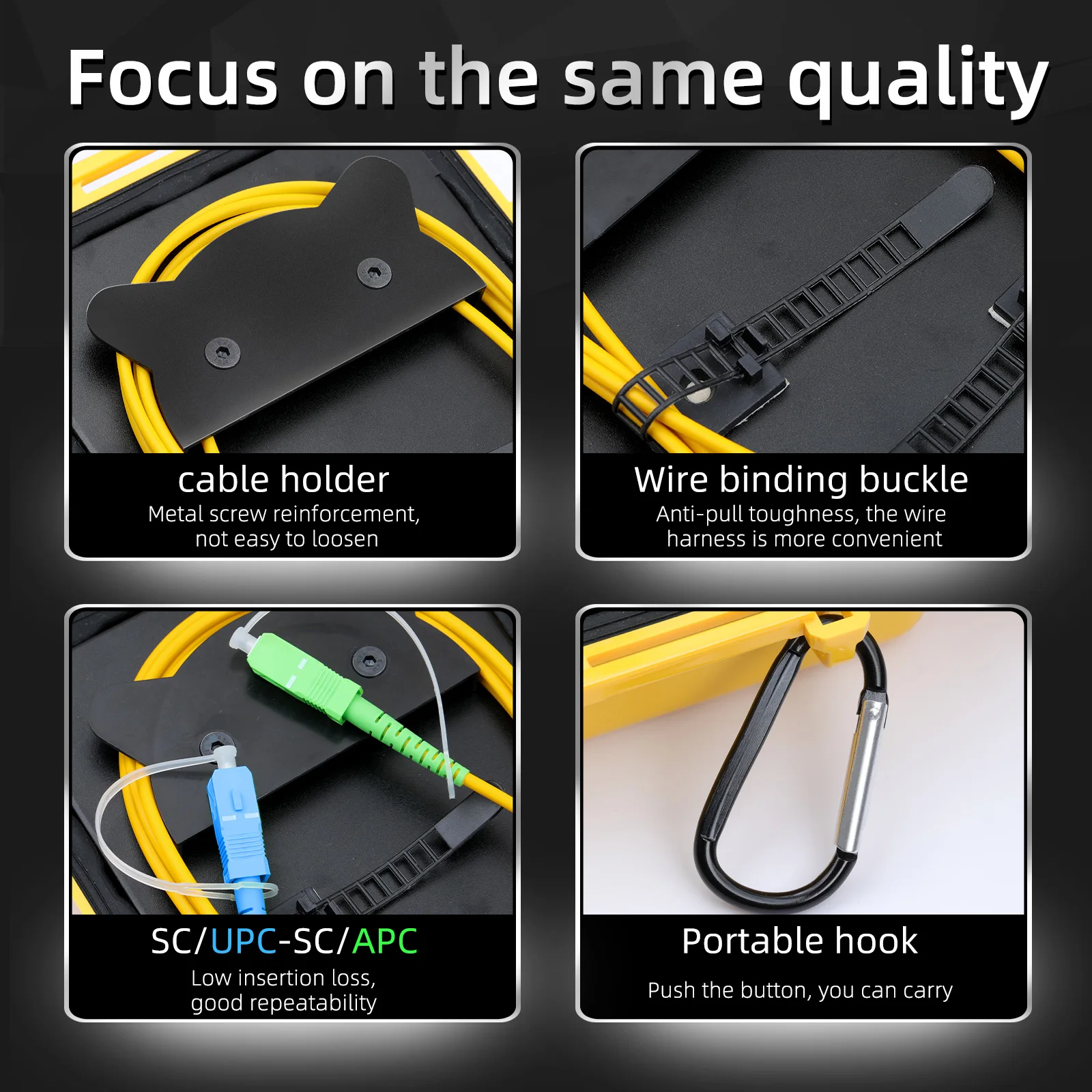 Кабельный тестовый инструмент для оптоволоконного кабеля кабельный ящик