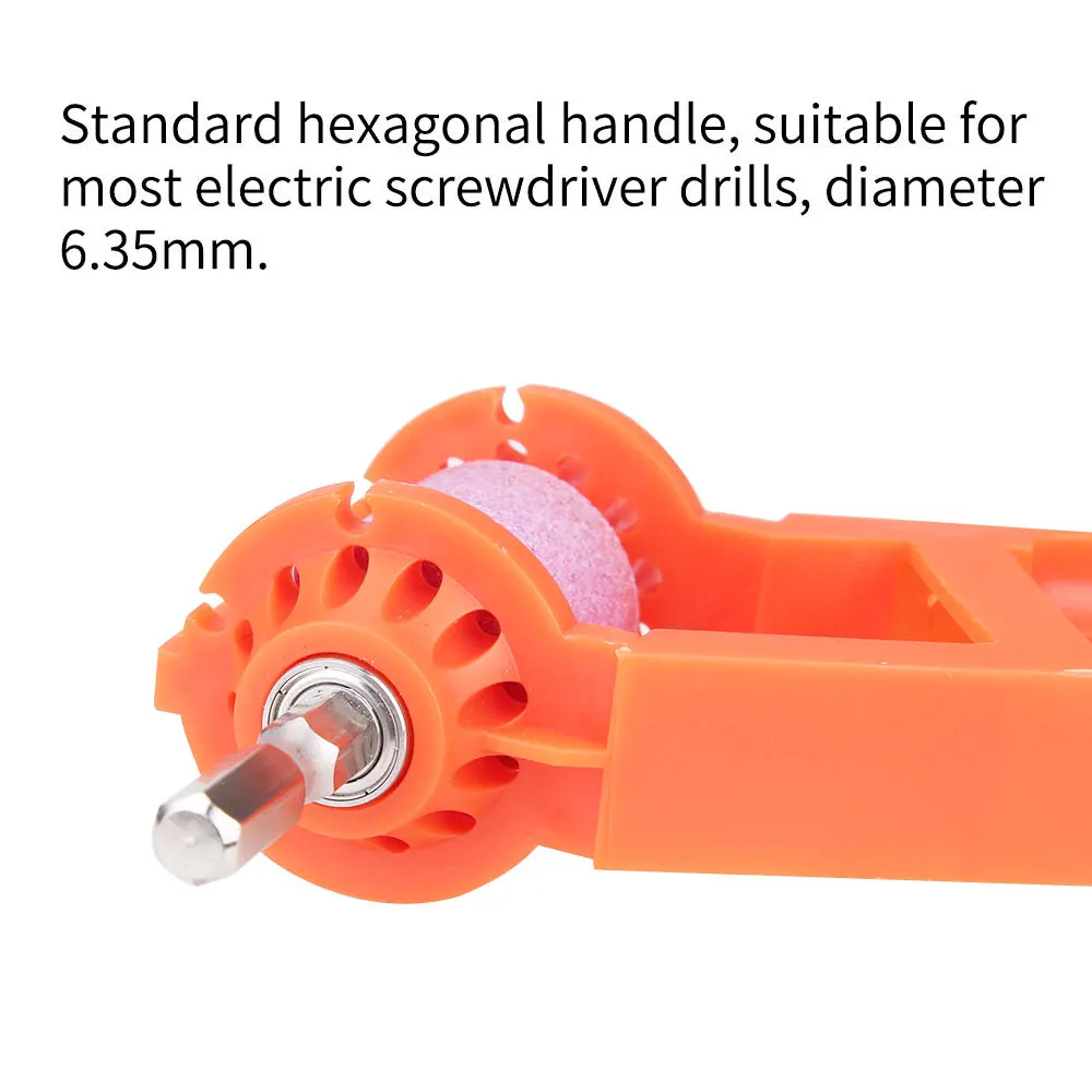 Corundum Grinding Wheel Bit Tool Portable Drill Sharpener Twist Sharpening machine 2-12.5mm Blue or Orange |