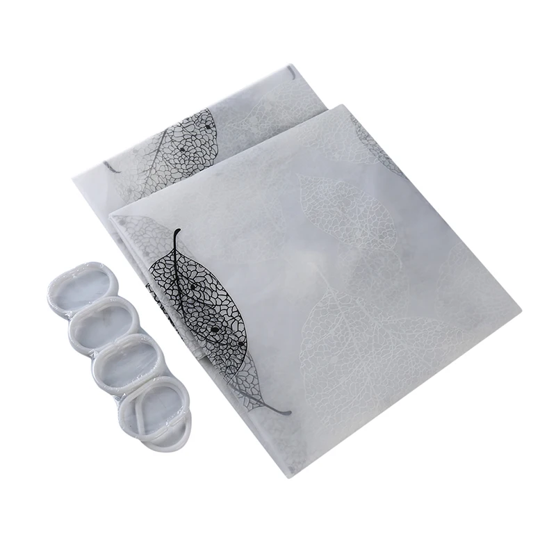 Высококачественная прозрачная белая серая занавеска для душа Роскошные