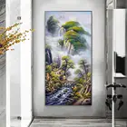 Большая алмазная живопись, вышивка, пейзаж, живопись, природный пейзаж, мозаика, квадратная, круглая 5D ручная работа, вертикальная версия N1460