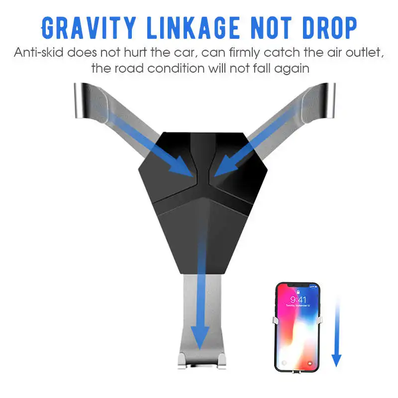 Универсальный автомобильный держатель на вентиляционное отверстие