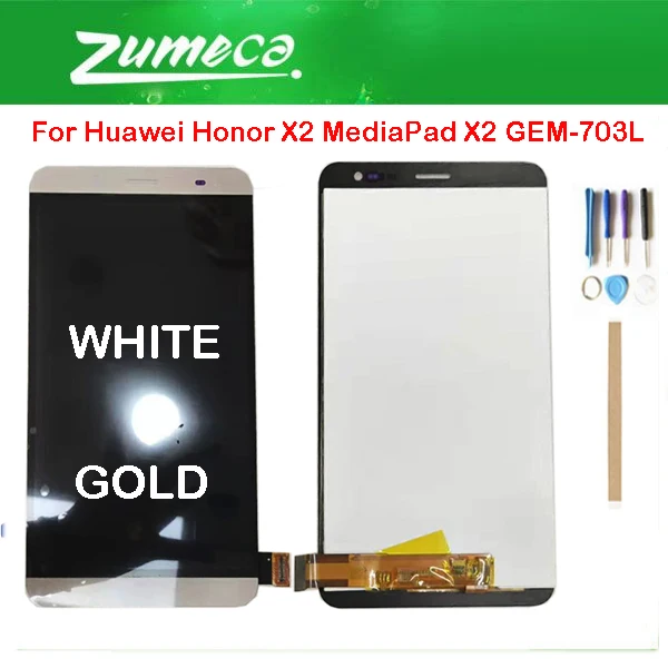 Оригинальный ЖК дисплей для Huawei Honor X2 MediaPad + дигитайзер сенсорного экрана в сборе