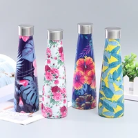 creative sports outdoor thermos bottle stainless steel vacuum flask coffee mug coffee cup large capacity water bottle tea cup